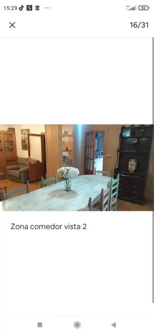 Menjador de Casa adosada en venda en Medinaceli amb Jardí privat, Moblat i Forn