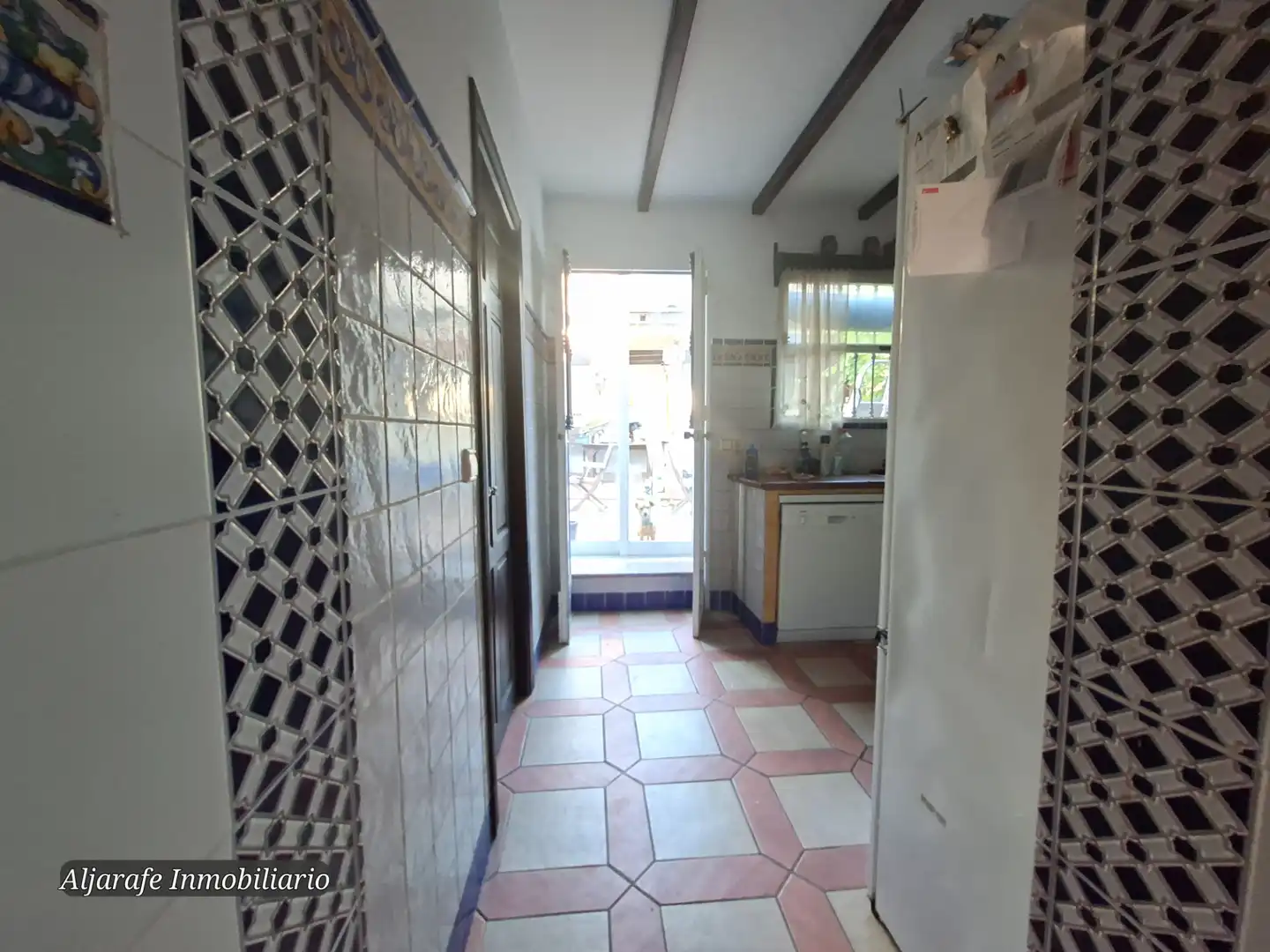 Cocina de Casa o chalet en venta en Umbrete con Aire acondicionado, Calefacción y Terraza