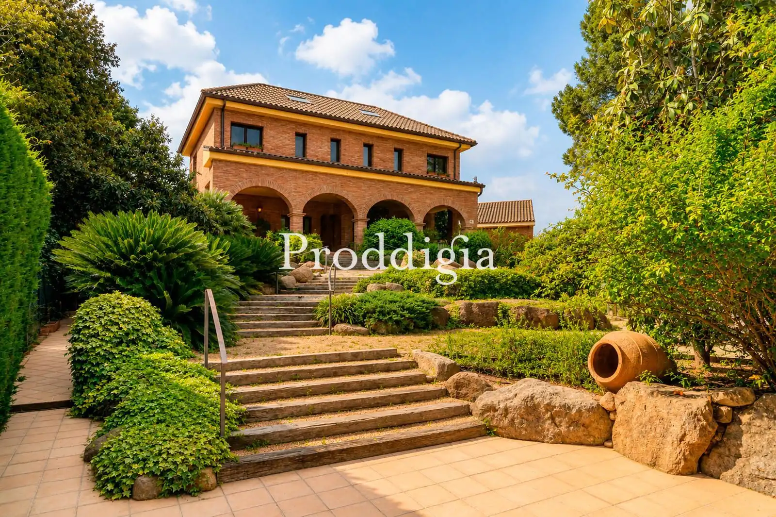 Jardín de Casa o chalet en venta en Sant Cugat del Vallès con Aire acondicionado, Calefacción y Terraza