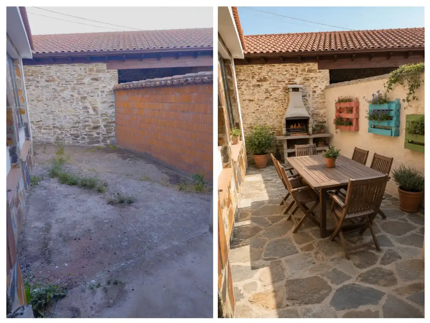 Terrassa de Casa o xalet en venda en Soto y Amío, León