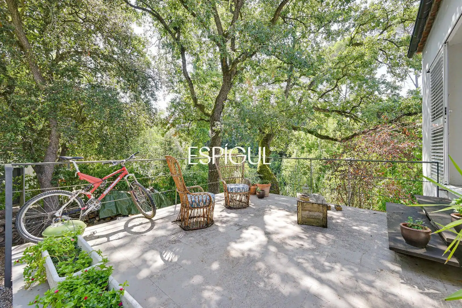 Terrassa de Casa o xalet en venda en Cerdanyola del Vallès amb Calefacció, Parquet i Terrassa