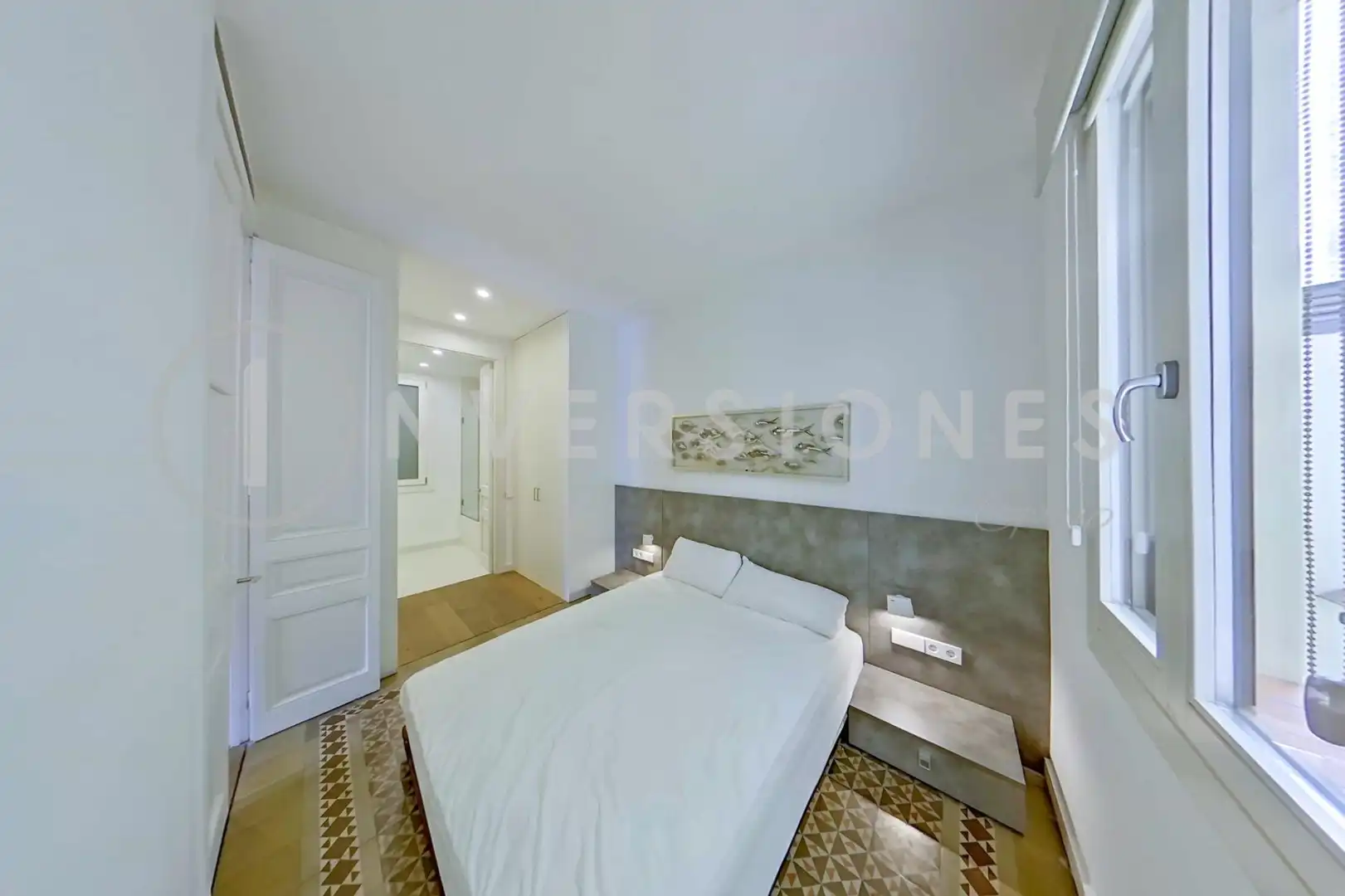 Habitación de Apartamento de alquiler en Barcelona con Aire acondicionado, Calefacción y Terraza