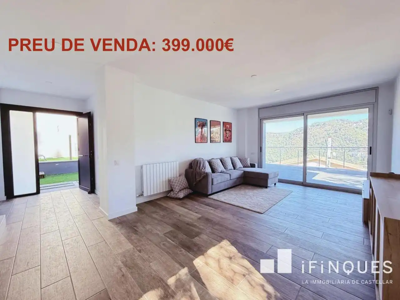 Vista exterior de Casa o chalet de alquiler en Castellar del Vallès con Aire acondicionado, Calefacción y Jardín privado