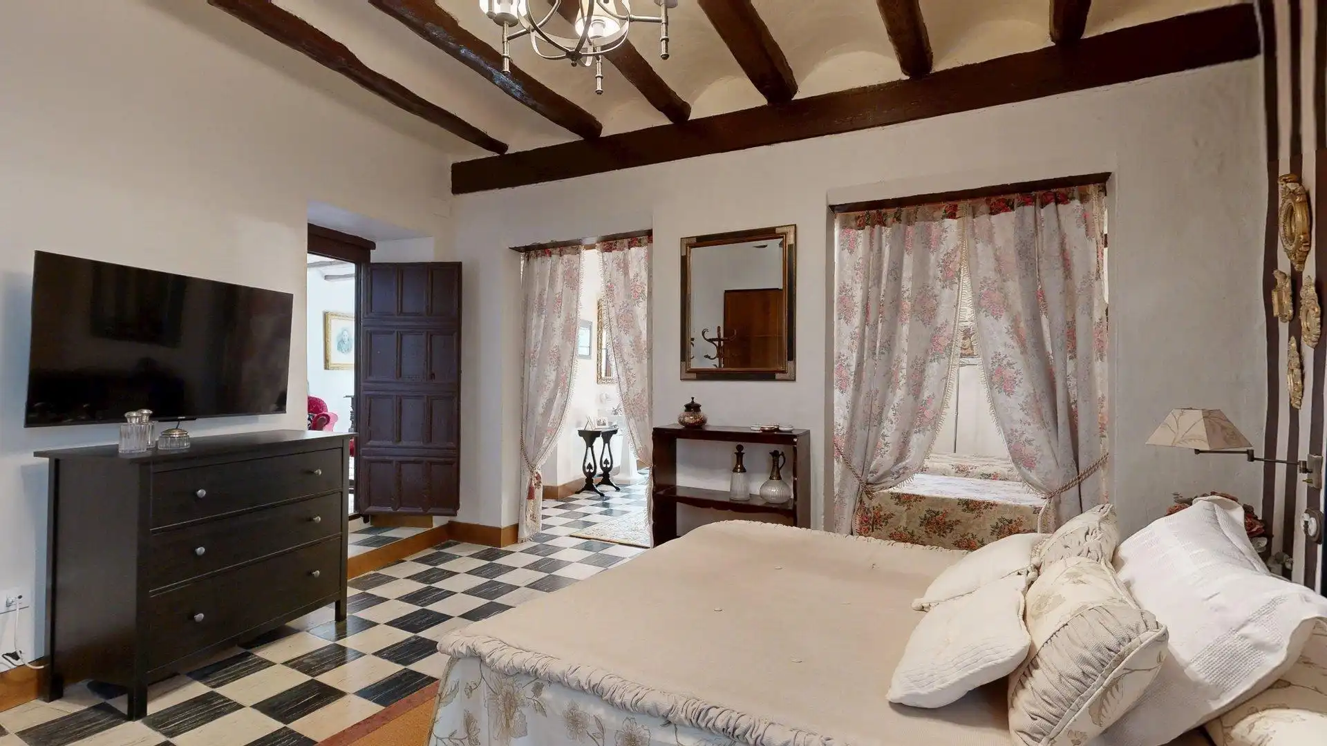 Habitación de Casa o chalet en venta en Magallón con Jardín privado, Terraza y Amueblado