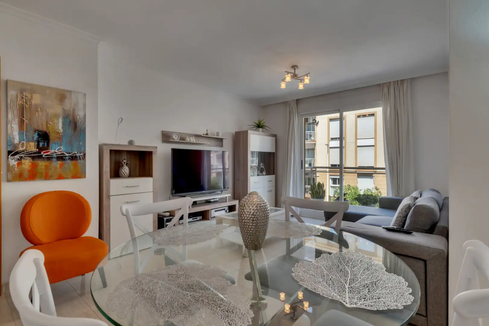 Living room of Apartments for sale in Jávea / Xàbia  with Air Conditioner, Heating and Balcony