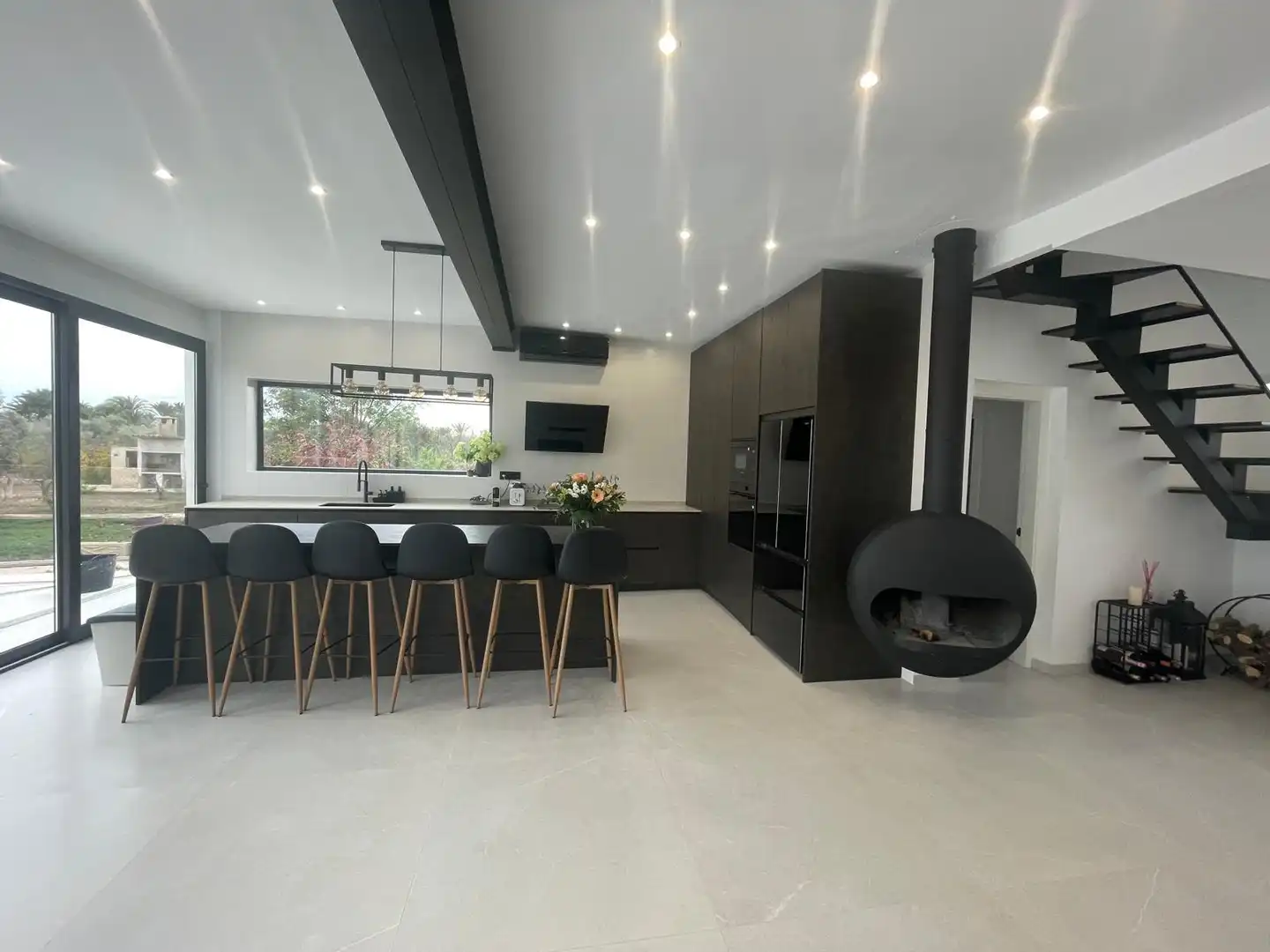 Cuina de Casa o xalet en venda en Elche / Elx amb Aire condicionat, Terrassa i Traster