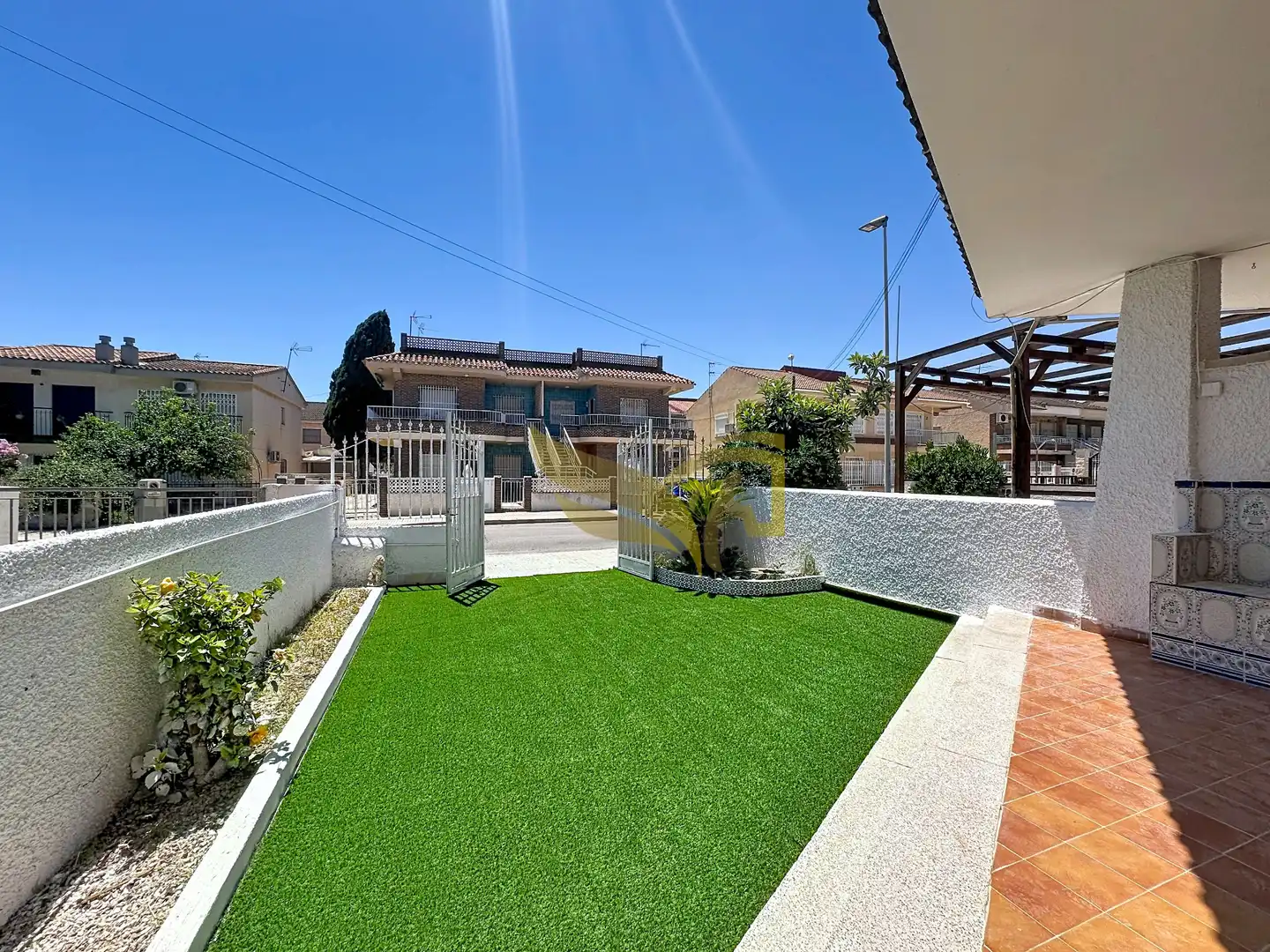 Terrasse von Wohnung zum Verkauf in Los Alcázares mit Parkett, Terrasse und Abstellraum