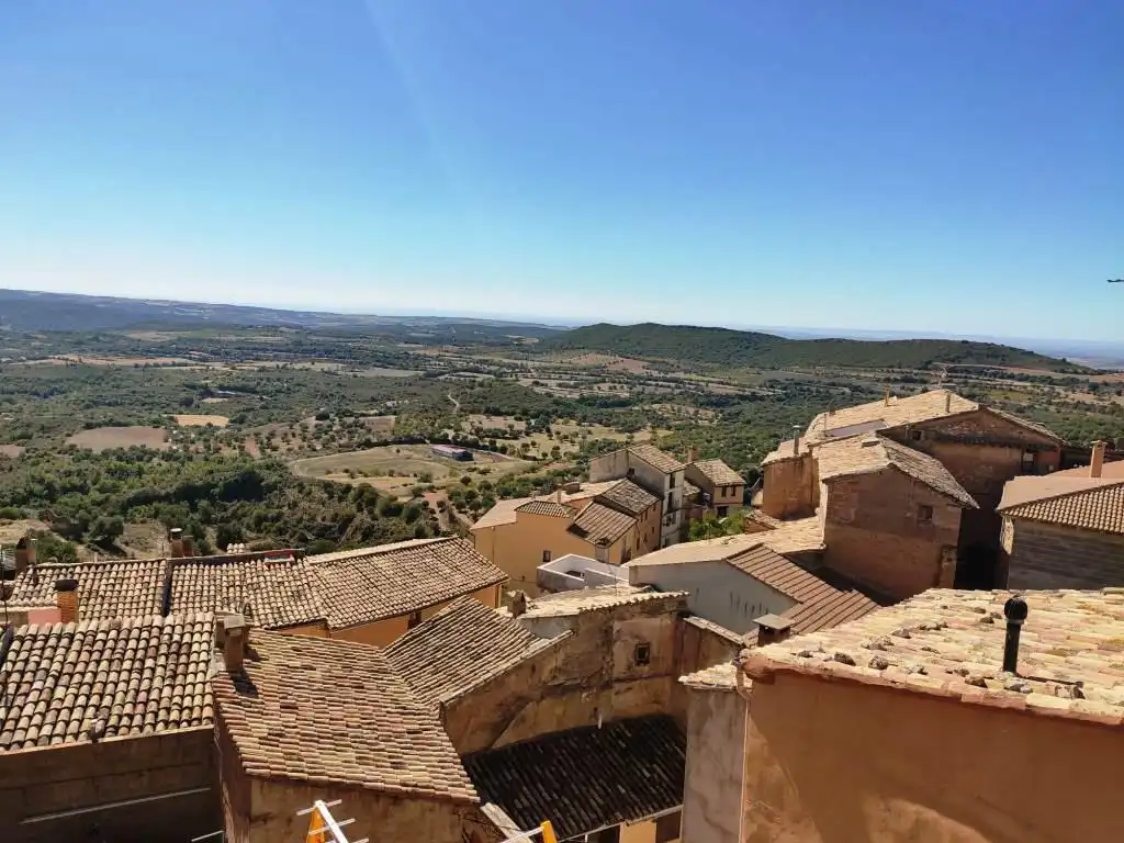 Vista exterior de Casa o xalet en venda en Peralta de Calasanz