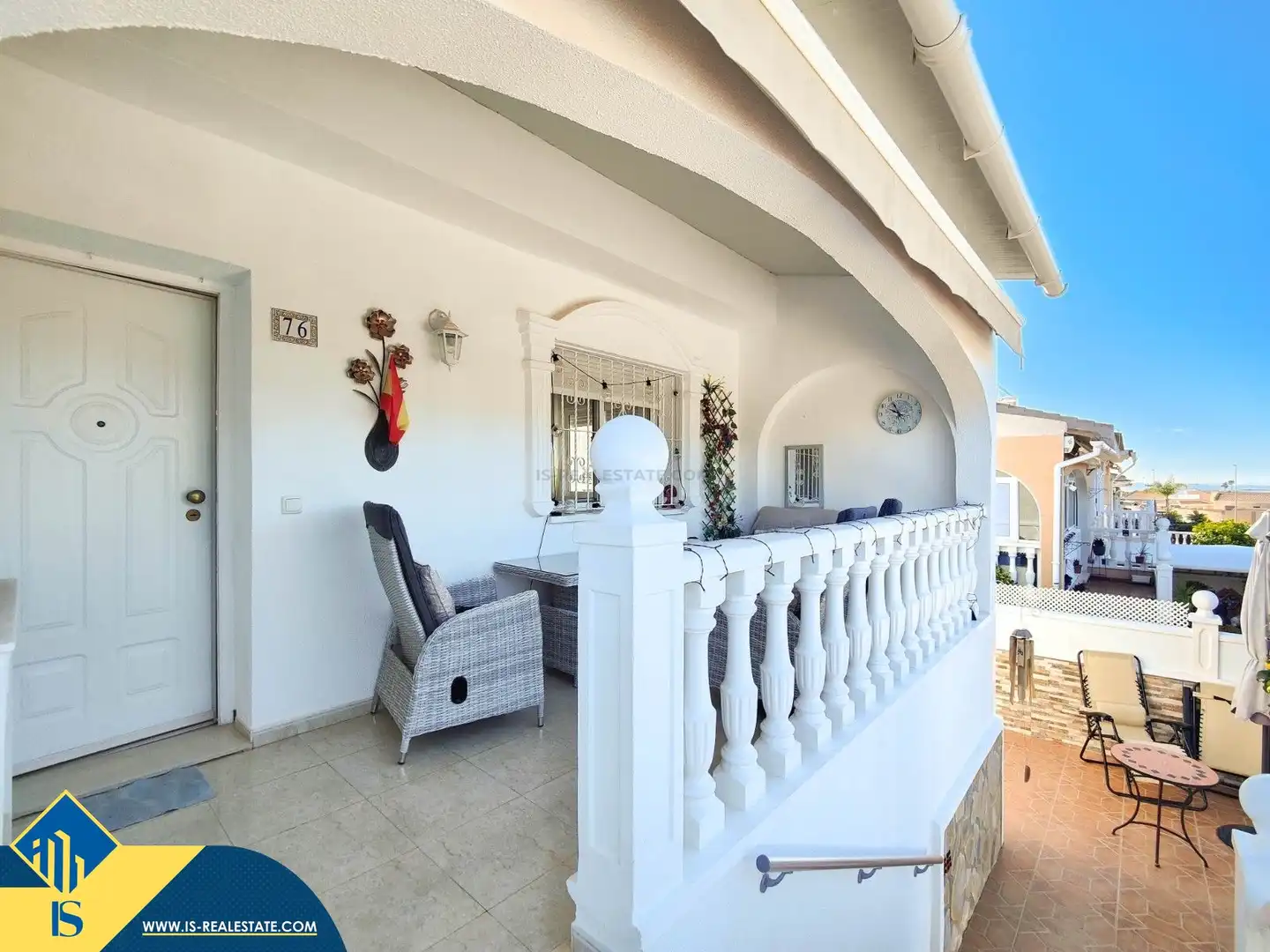 Terraza de Casa o chalet en venta en Rojales con Jardín privado, Terraza y Amueblado