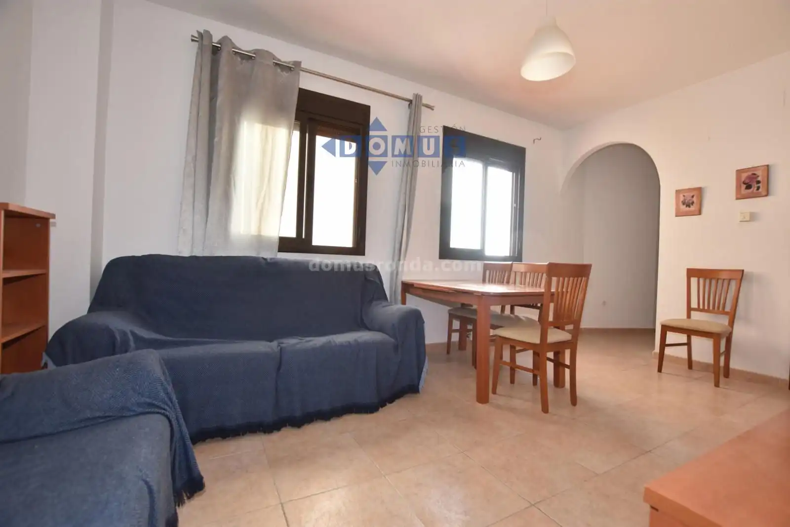 Wohnzimmer von Wohnung zur Miete in Ronda mit Heizung und Möbliert