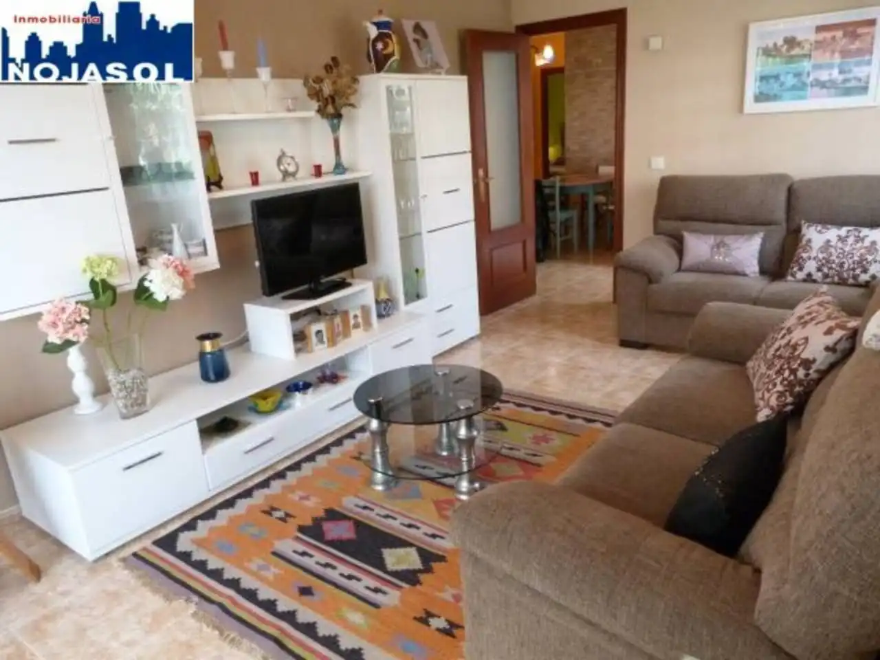 Living room of Flat for rent in Noja  with Heating, Private garden and Terrace