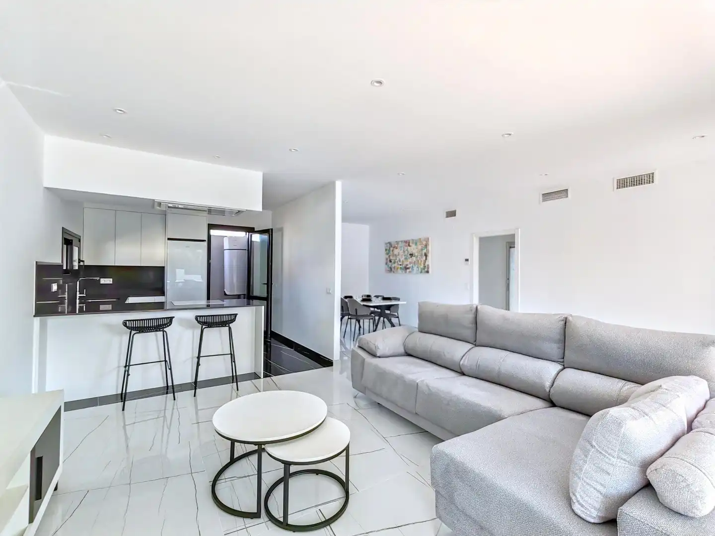 Living room of Houses for sale in Los Gallardos  with Air Conditioner, Heating and Private garden