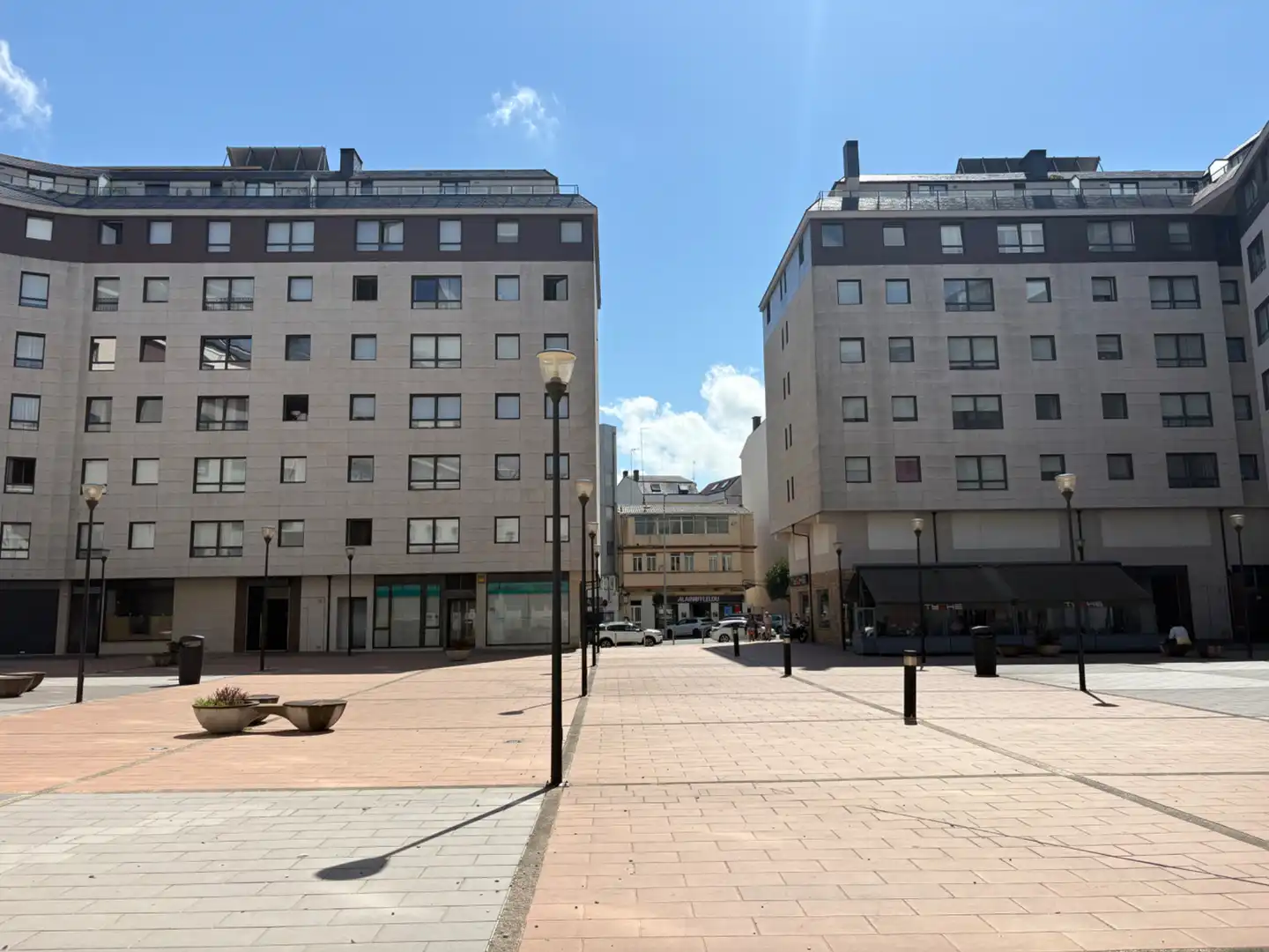 Vista exterior de Garaje en venta en Narón