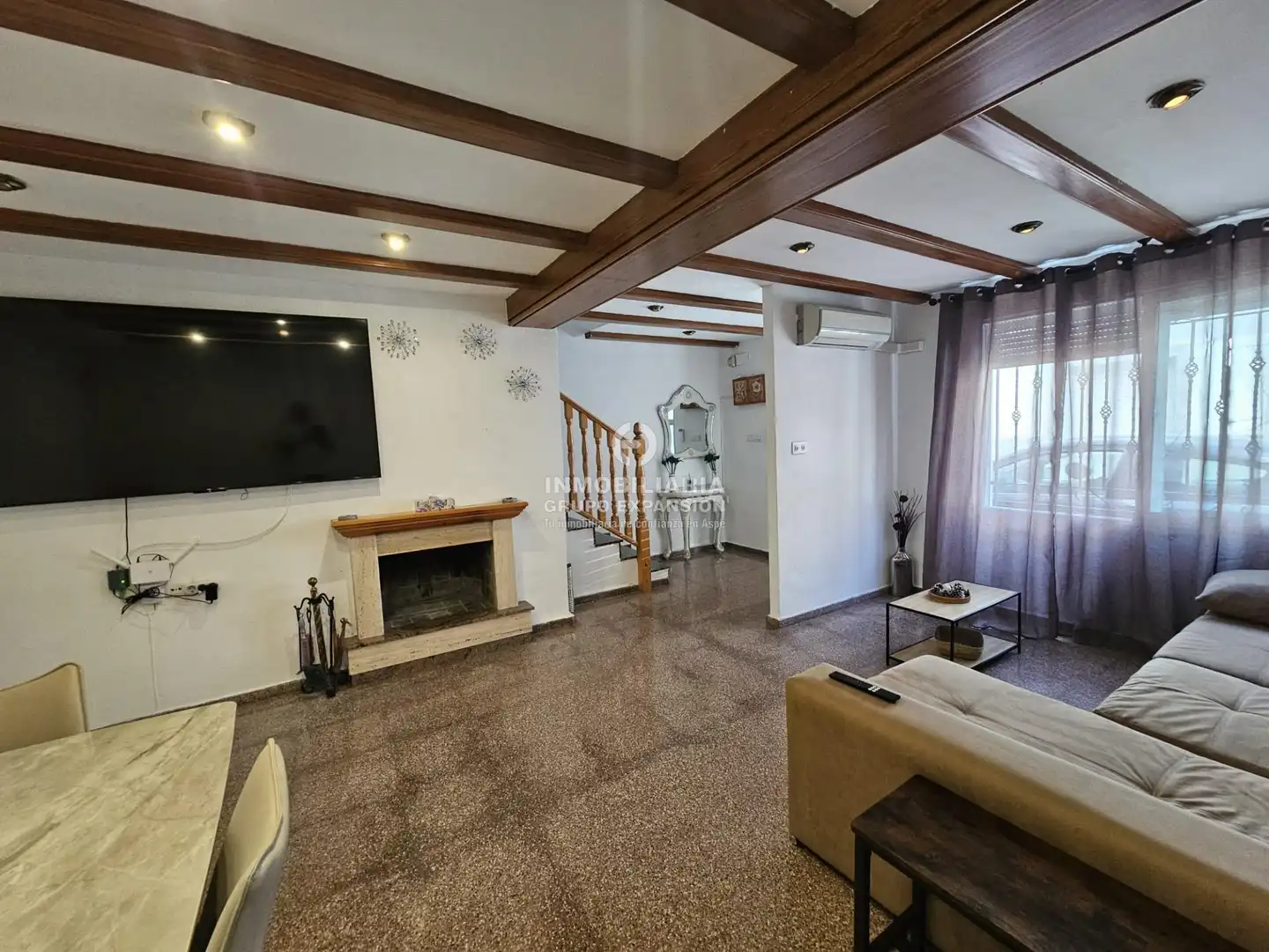 Living room of Houses for sale in Aspe  with Air Conditioner, Terrace and Storage room