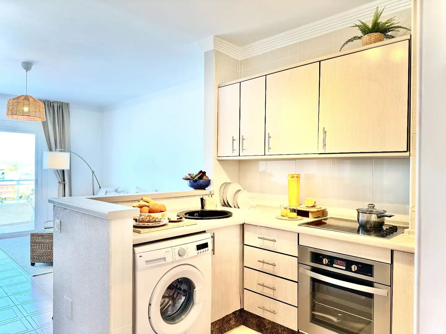 Cocina de Ático en venta en Benalmádena con Aire acondicionado, Calefacción y Terraza