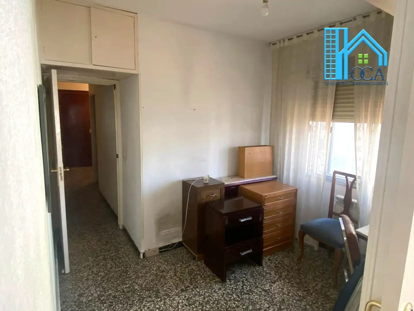 Bedroom of Flat for sale in Madrid  with Air Conditioner and Terrace