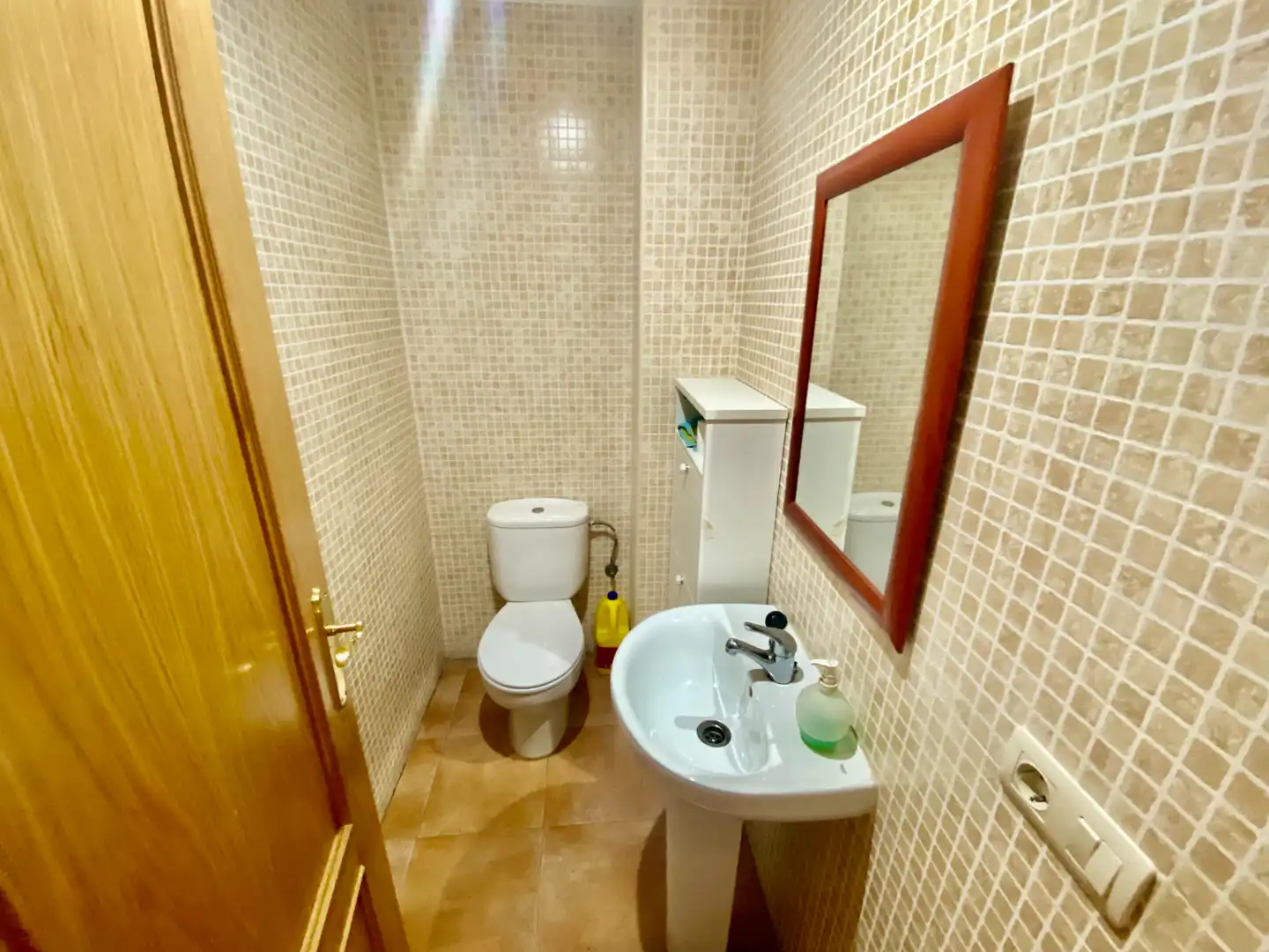 Badezimmer von Haus oder Chalet zum Verkauf in Vera de Moncayo mit Klimaanlage, Heizung und Privatgarten