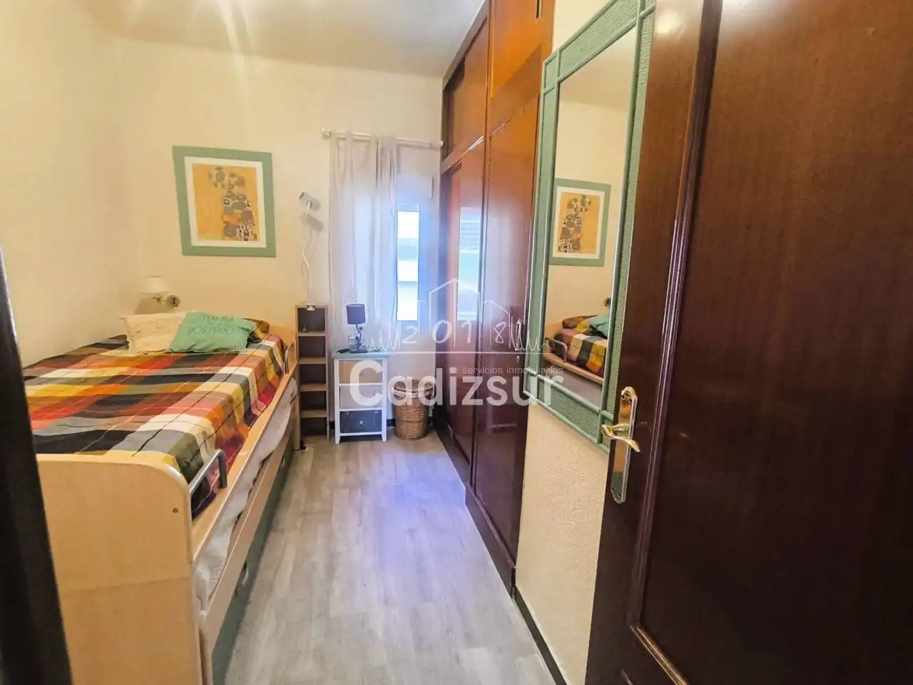 Bedroom of Flat for rent in Cádiz  with Terrace and Furnished