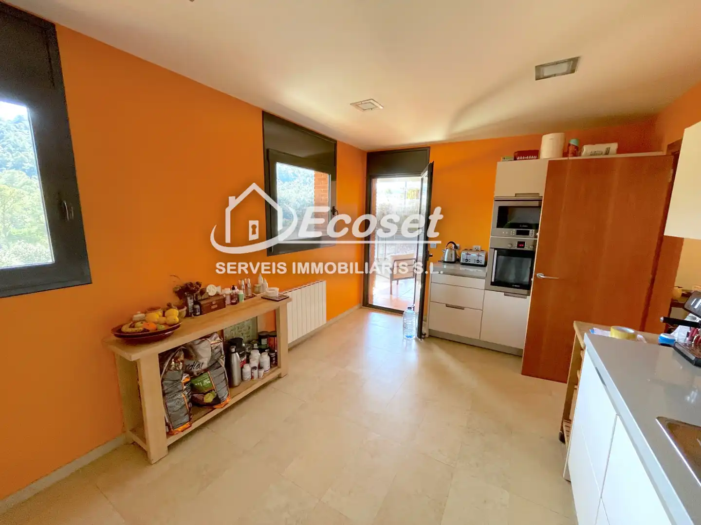 Cocina de Casa o chalet en venta en Cervelló con Calefacción, Jardín privado y Terraza