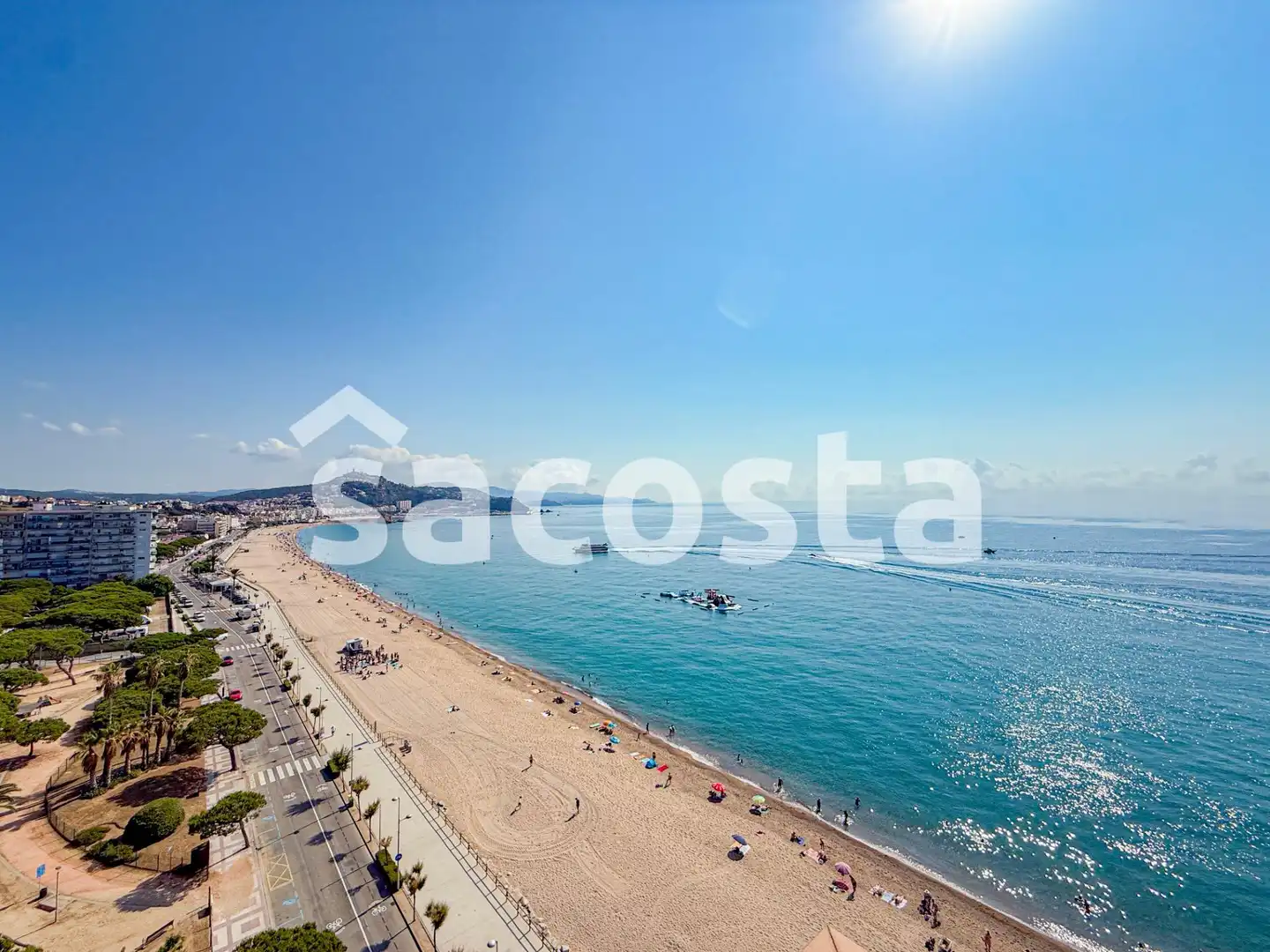 Vista exterior de Piso en venta en Blanes con Calefacción, Terraza y Balcón