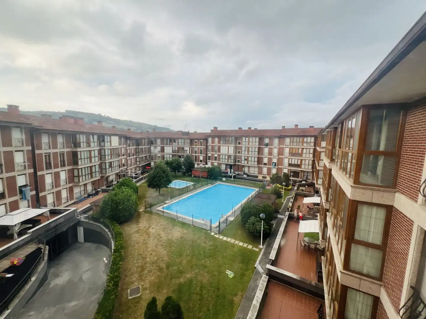 Swimming pool of Flat for sale in Voto  with Heating, Parquet flooring and Furnished
