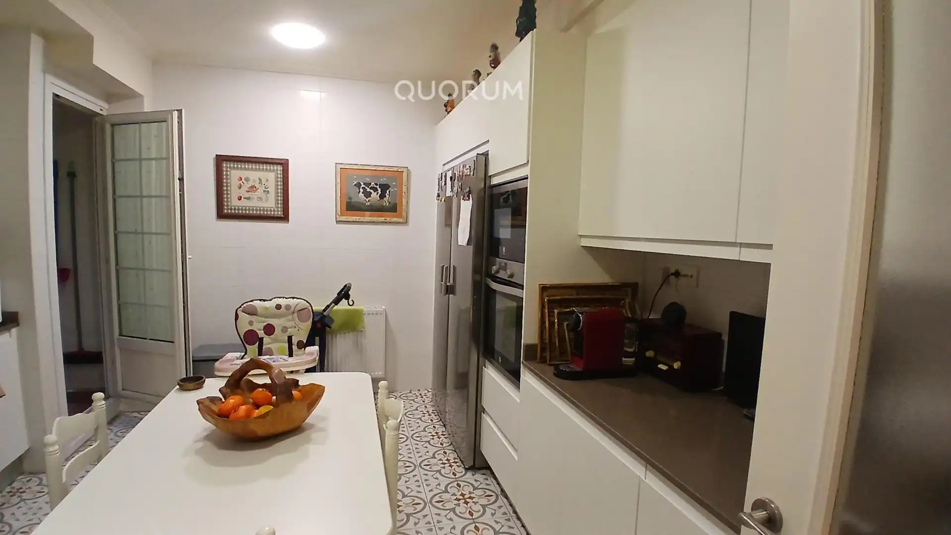 Kitchen of Flat for sale in Bilbao   with Heating, Terrace and Storage room