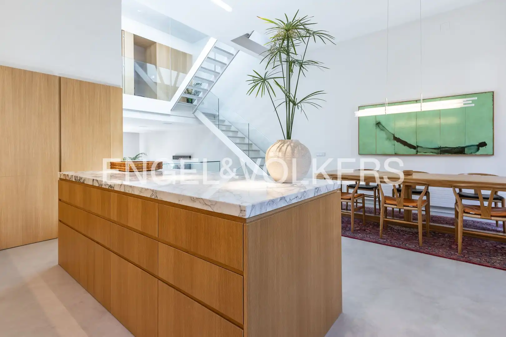 Kitchen of Houses for rent in Barcelona  with Air Conditioner, Heating and Private garden