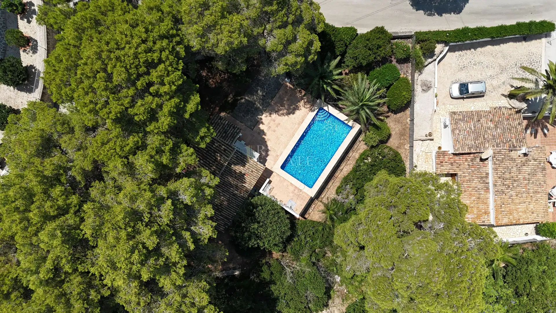 Swimming pool of Houses for sale in Moraira  with Air Conditioner, Terrace and Swimming Pool