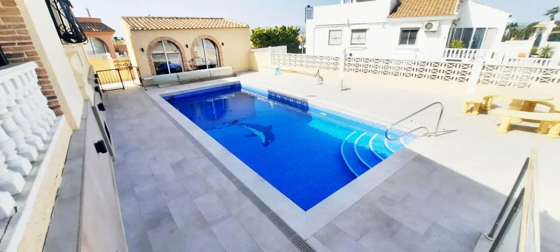 Piscina de Casa o chalet en venta en Mazarrón con Aire acondicionado, Calefacción y Jardín privado