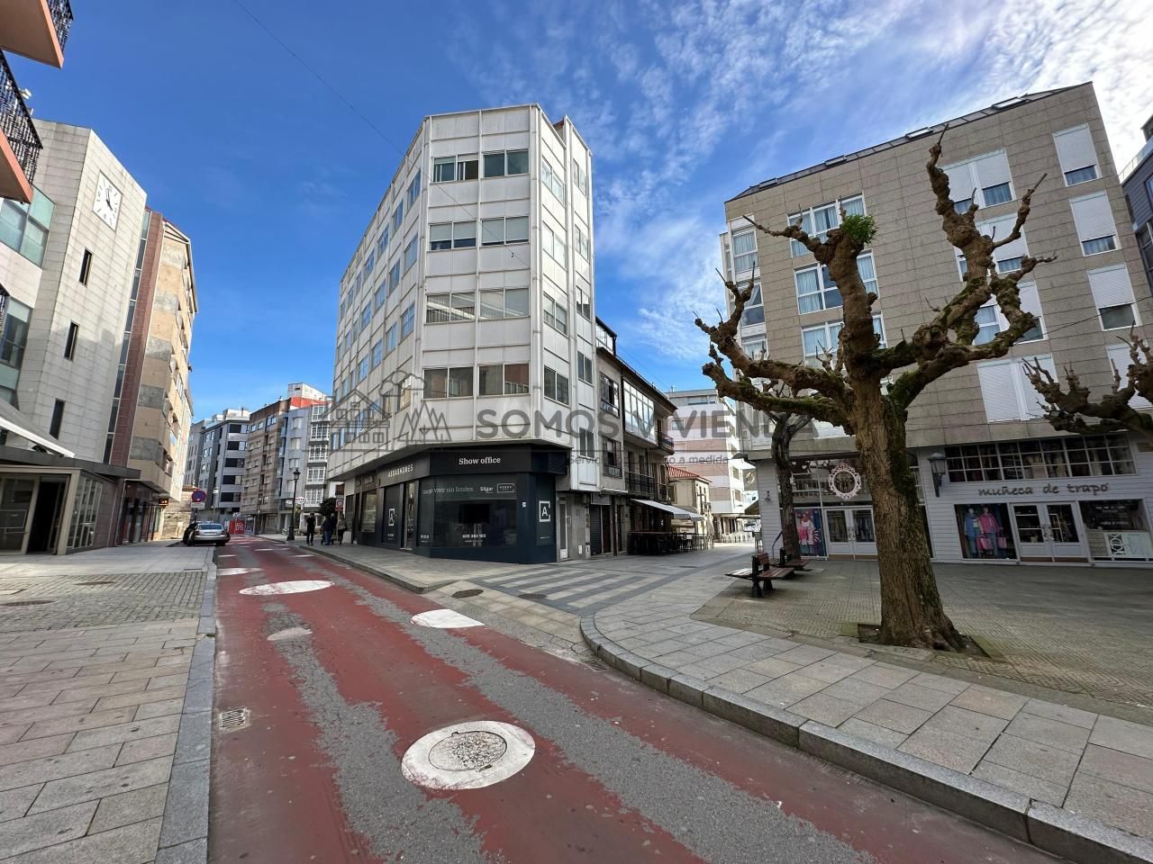 Vista exterior de Piso de alquiler en Sanxenxo con Calefacción y Amueblado