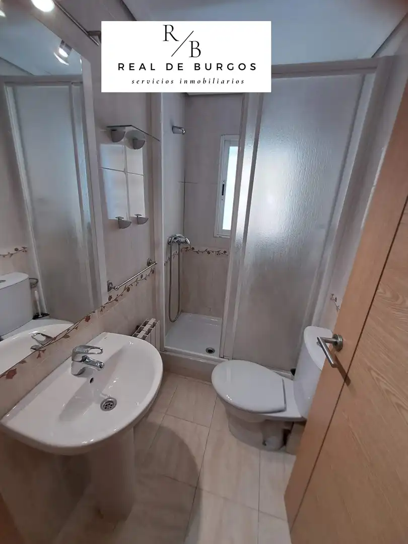 Bathroom of Flat for rent in Valladolid  with Heating, Terrace and Furnished