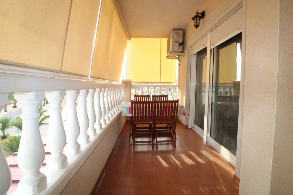 Terraza de Piso de alquiler en Elche / Elx con Aire acondicionado, Parquet y Terraza