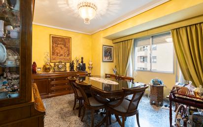 Dining room of Flat for sale in  Valencia Capital  with Terrace and Furnished