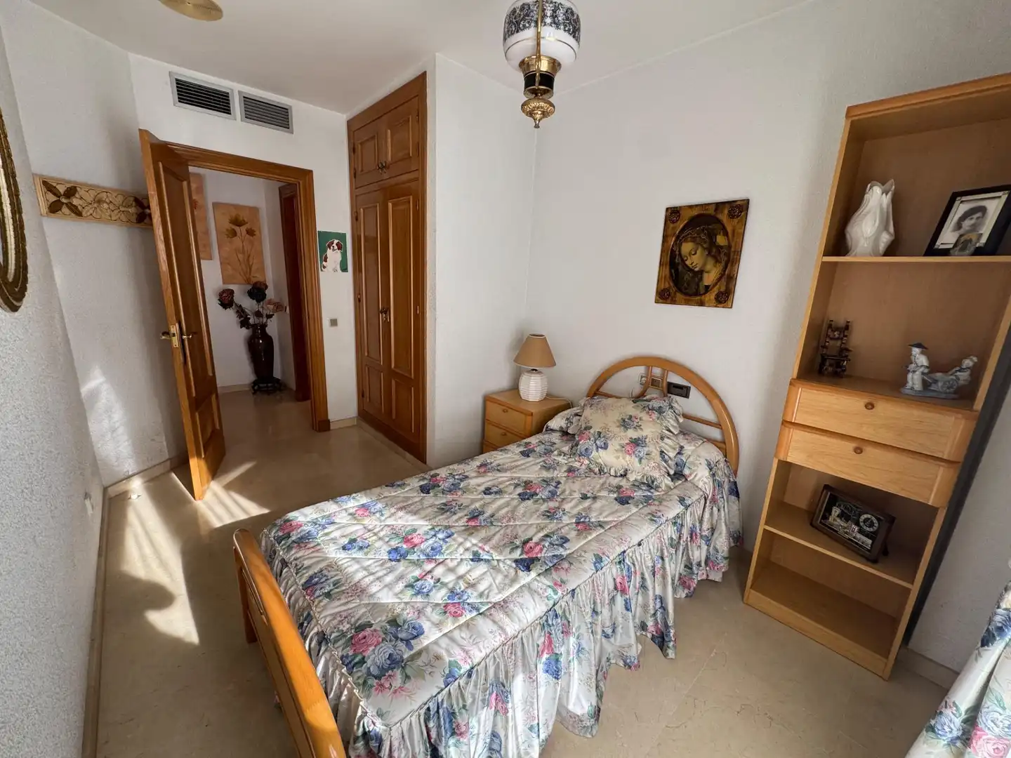 Bedroom of Flat for sale in Almería  with Air Conditioner and Storage room