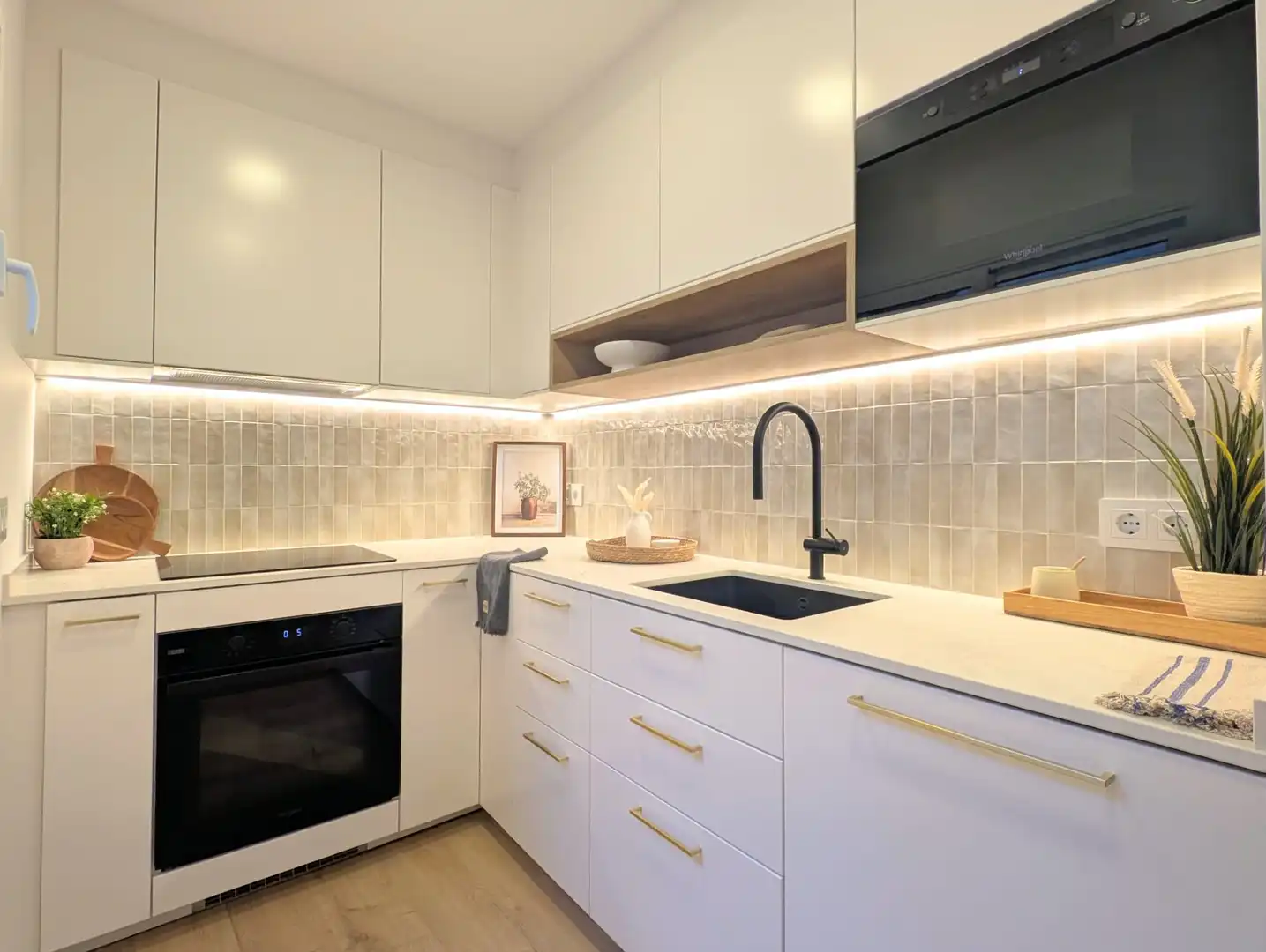 Cocina de Casa adosada en venta en Mataró con Aire acondicionado, Calefacción y Parquet