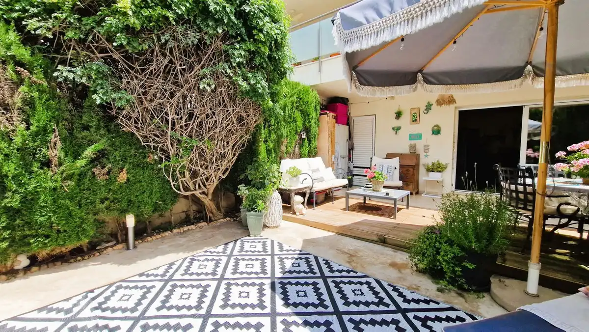 Terrace of Flat for sale in San Pedro  with Air Conditioner, Private garden and Storage room