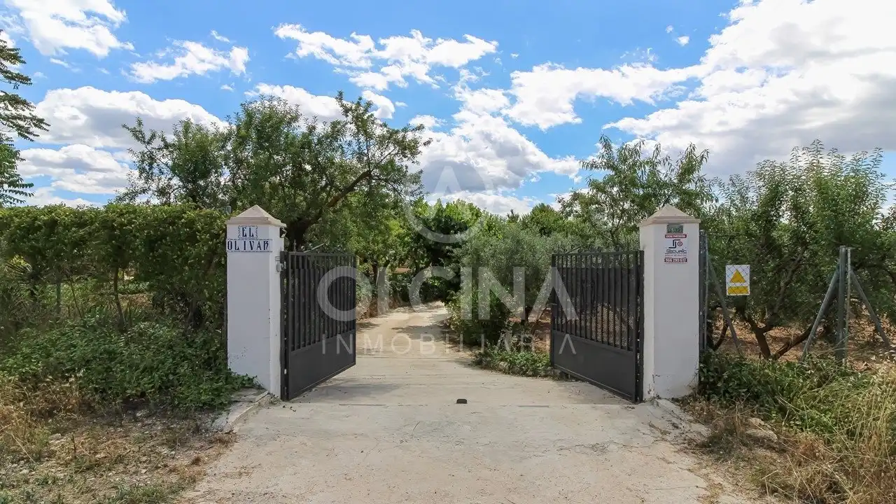 Jardín de Finca rústica en venta en Onil con Aire acondicionado y Terraza