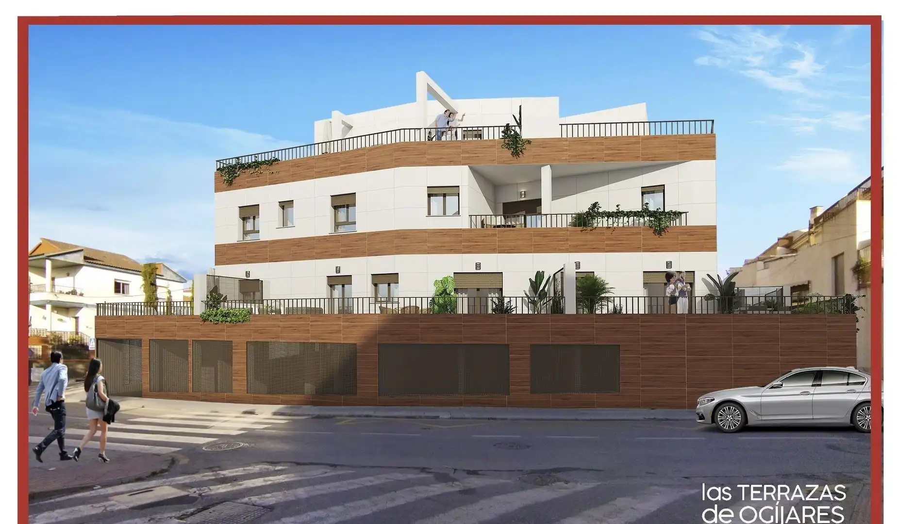 Vista exterior de Planta baja en venta en Ogíjares con Terraza y Trastero