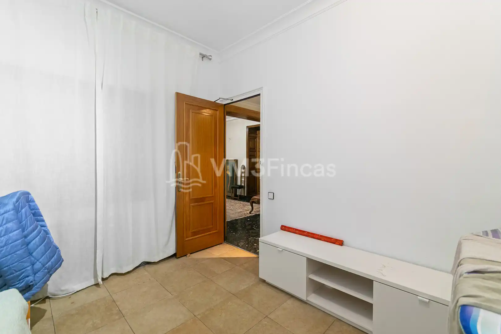 Schlafzimmer von Wohnung zur Miete in Barcelona mit Klimaanlage, Heizung und Parkett