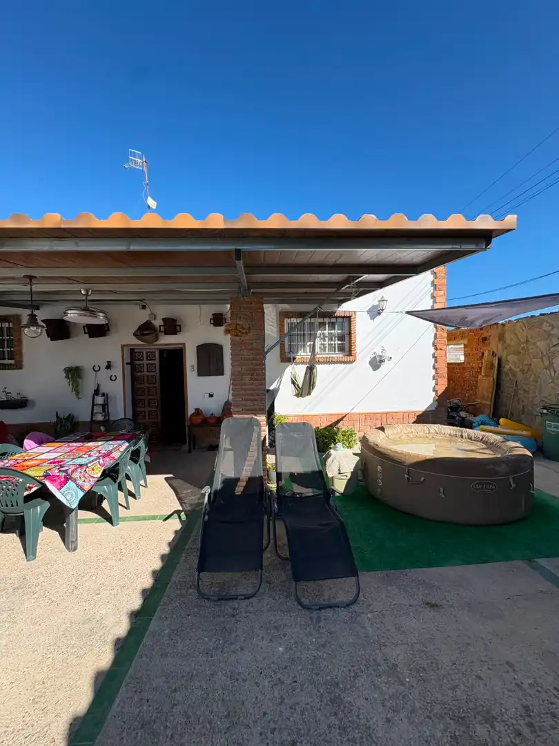 Jardí de Casa o xalet en venda en Sanlúcar de Barrameda amb Jardí privat, Piscina i Moblat
