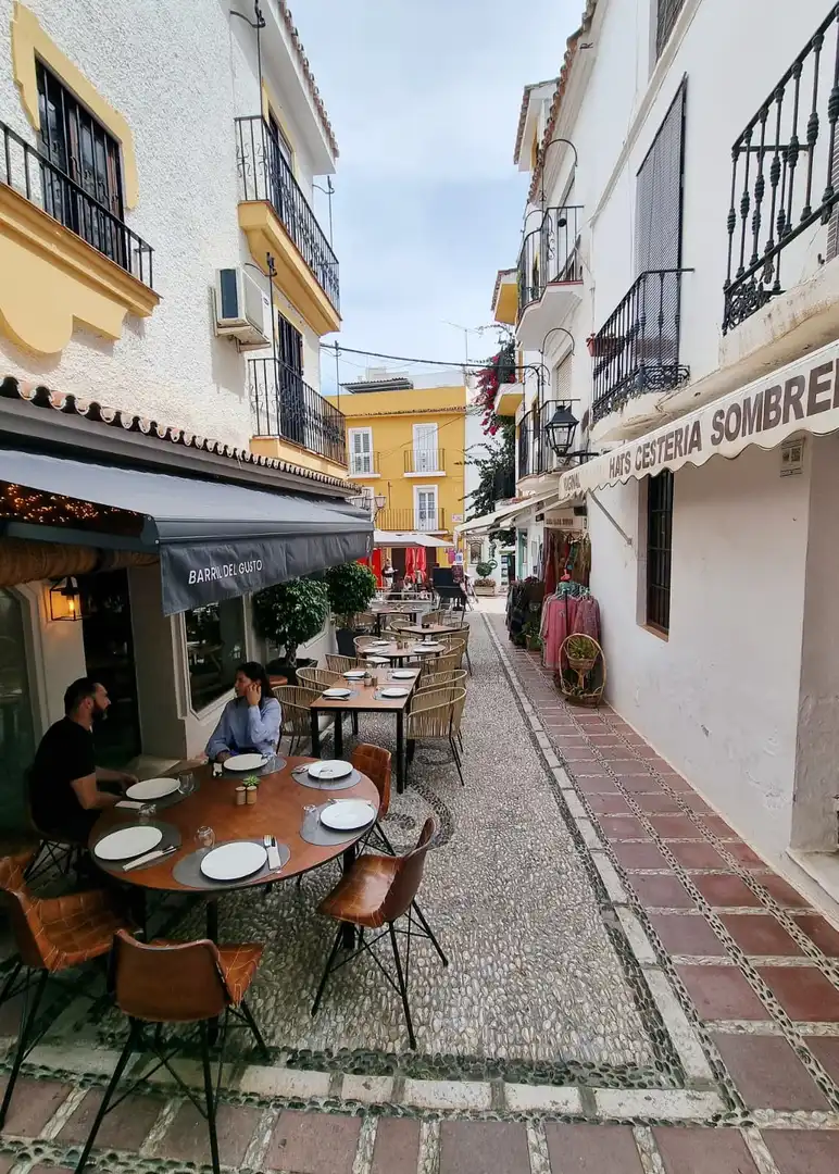 Exterior view of Ground floor for sale in Marbella  with Air Conditioner, Furnished and Internet