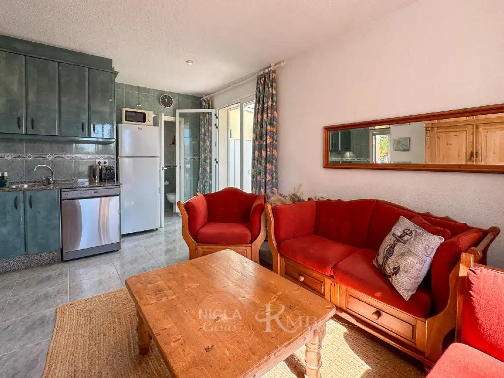 Sala de estar de Apartamento en venta en Vera con Aire acondicionado, Jardín privado y Terraza
