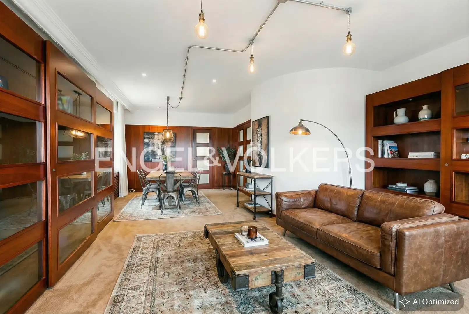 Living room of Houses for sale in Sant Cugat del Vallès  with Heating, Private garden and Parquet flooring