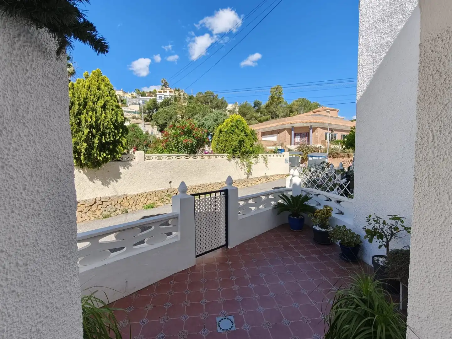 Exterior view of Detached homes for sale in La Nucia  with Air Conditioner, Heating and Private garden