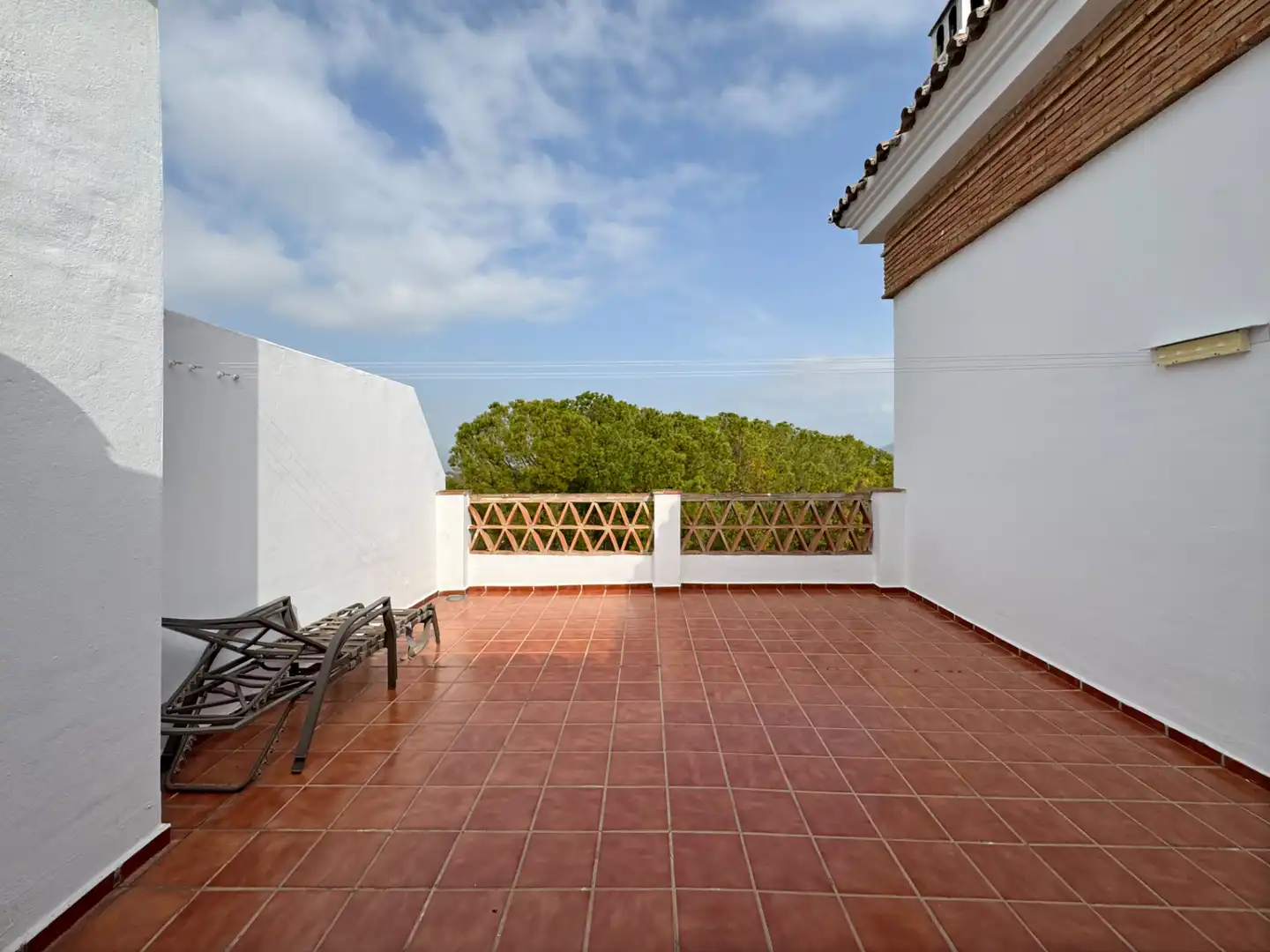 Terrassa de Casa adosada en venda en Alhaurín de la Torre amb Aire condicionat, Calefacció i Jardí privat