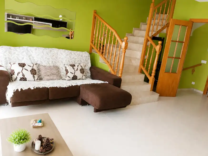 Sala de estar de Casa adosada en venta en Cambrils con Aire acondicionado, Calefacción y Jardín privado