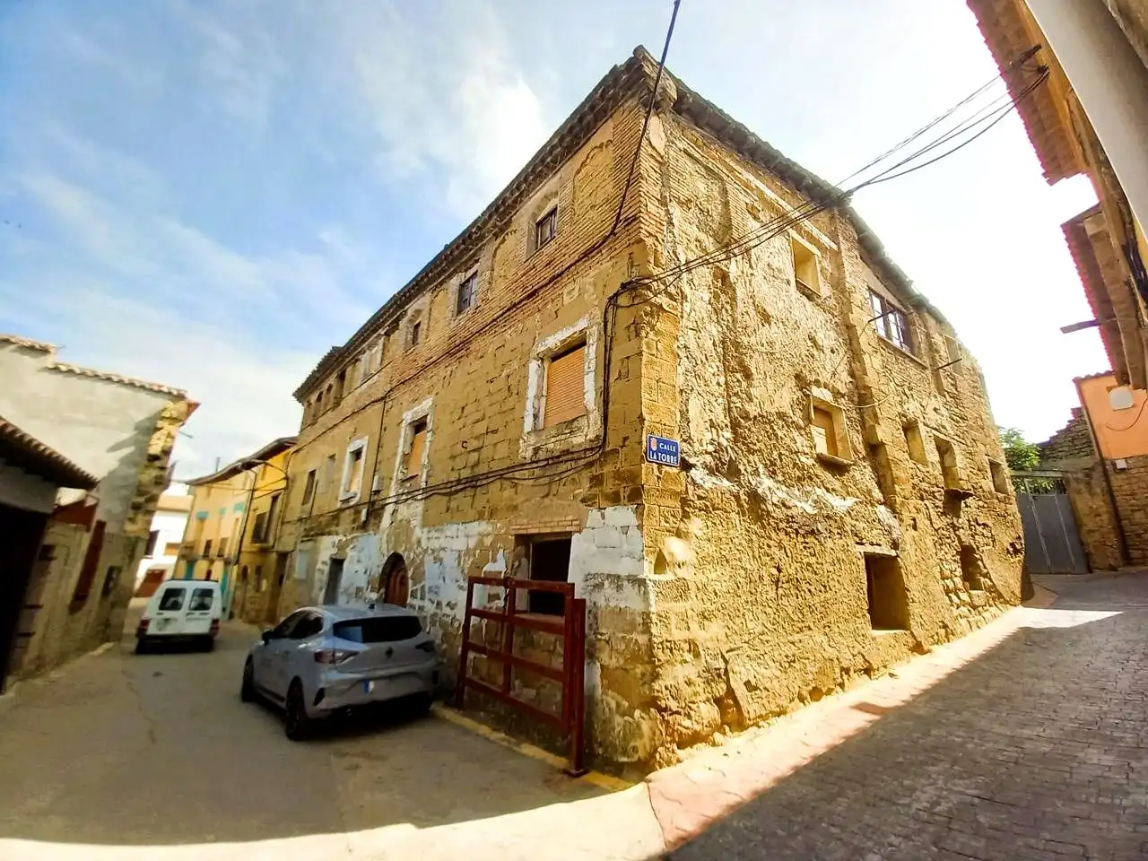 Vista exterior de Casa o chalet en venta en Luna con Jardín privado, Terraza y Trastero