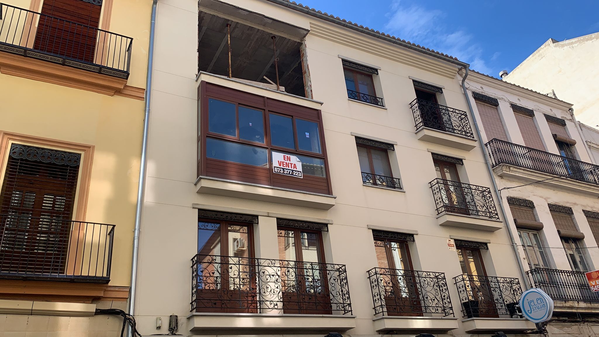 Vista exterior de Pis en venda en Sagunto / Sagunt