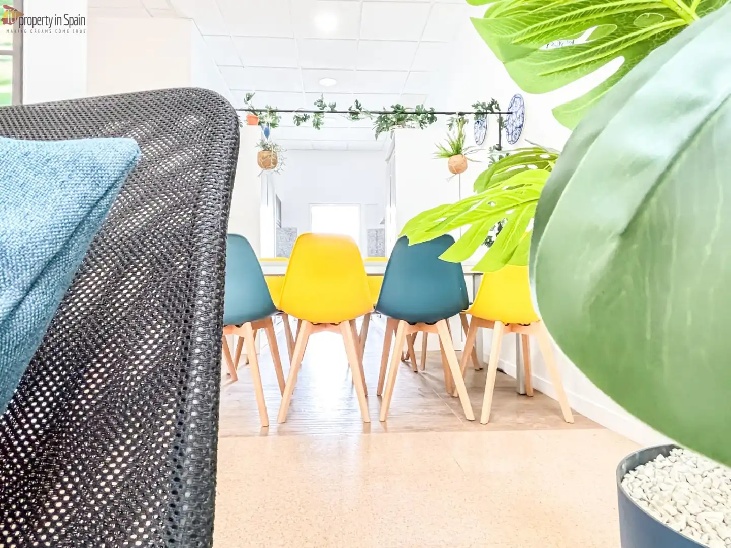 Comedor de Piso para compartir en San Vicente del Raspeig / Sant Vicent del Raspeig con Aire acondicionado, Calefacción y Jardín privado