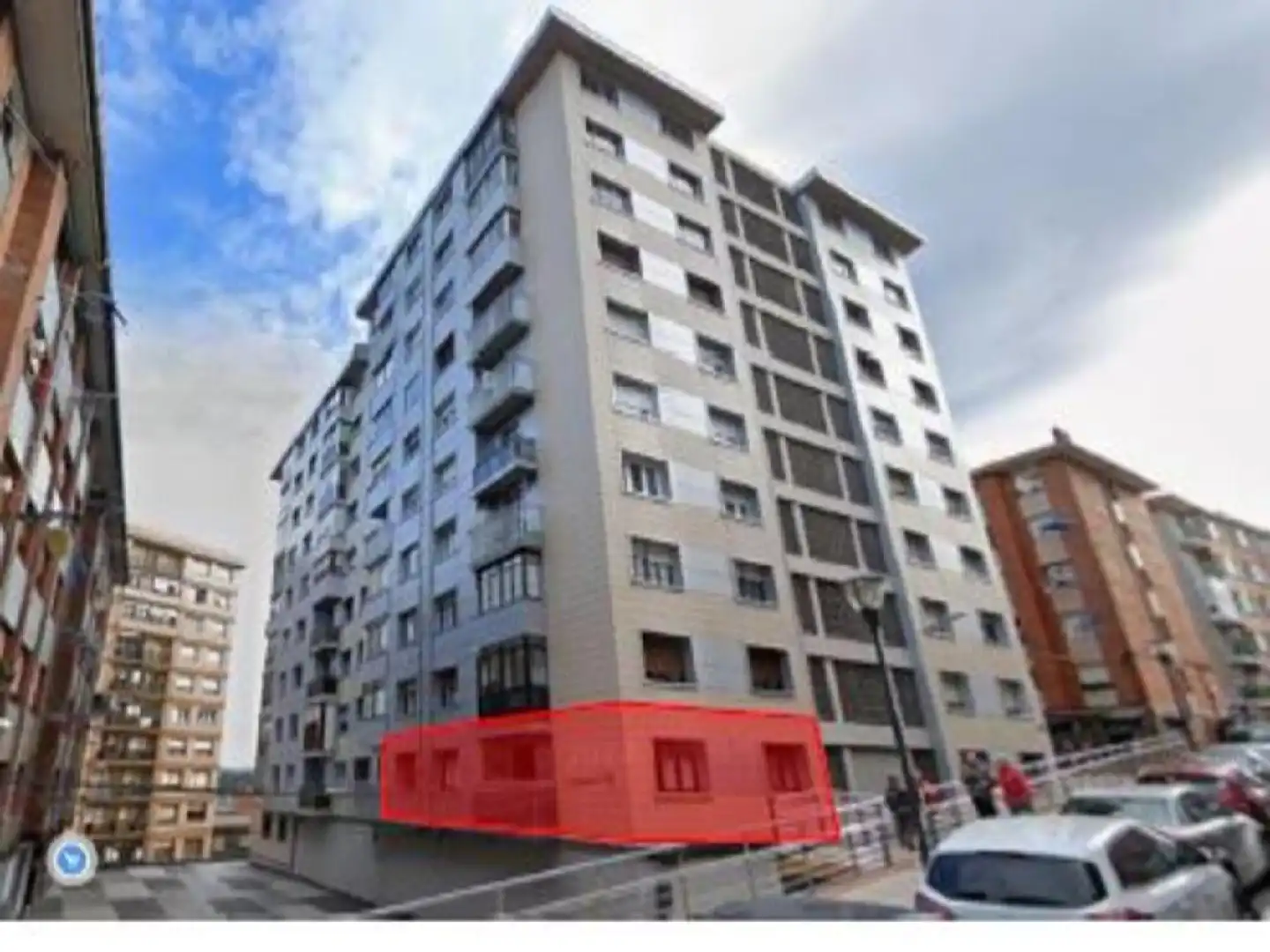Vista exterior de Piso en venta en Sestao 